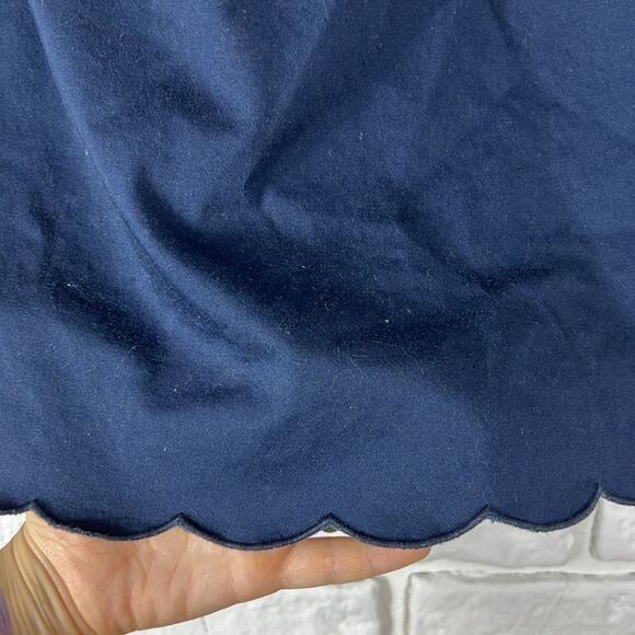 Vineyard Vines navy blue scalloped skirt size 6 - Picture 6 of 11